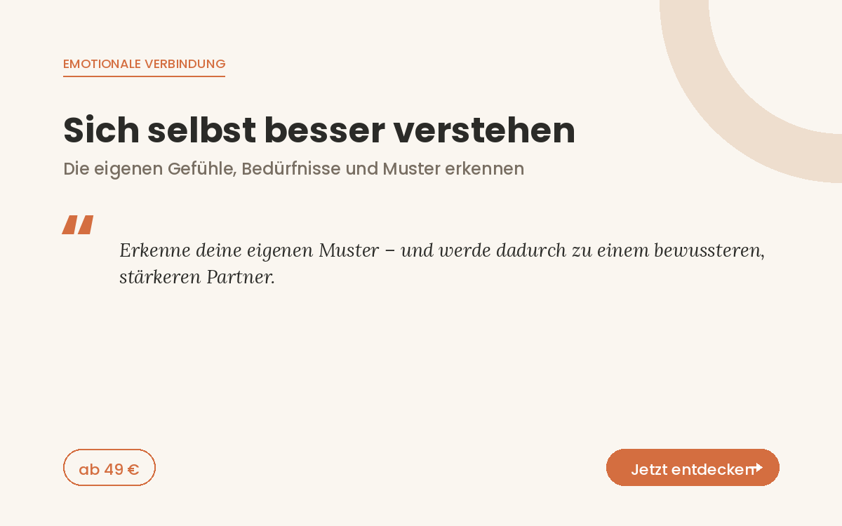 Online-Kurs Modul 2 "Sich selbst besser kennen lernen und verstehen"