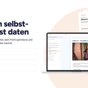 Online-Kurs "Endlich selbstbewusst daten"
