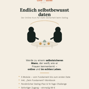 Online-Kurs "Endlich selbstbewusst daten"